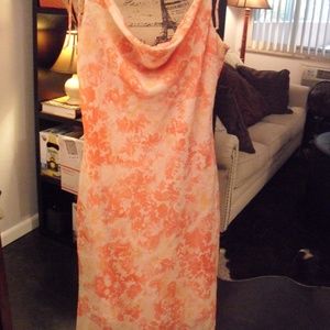 Flowy, frilly, spaghetti strap dress